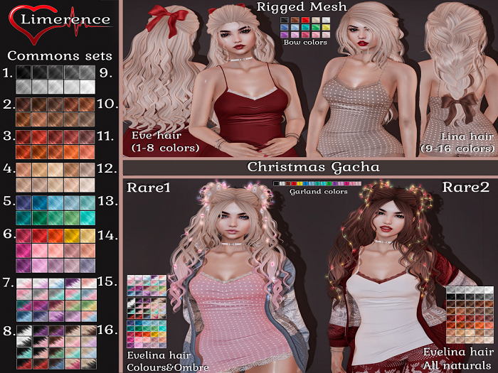 #9 {Limerence} Lina hair-B&W