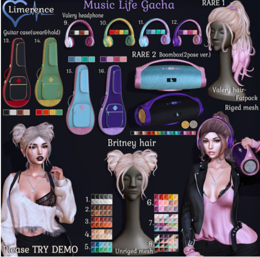 #11{Limerence} Valery headphone-SET3