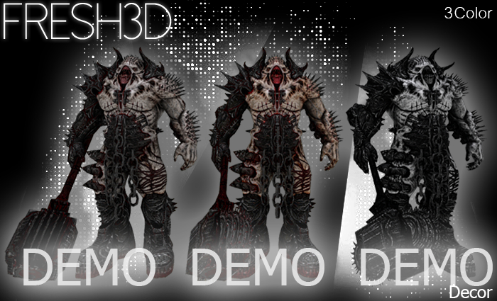 FRESH3D Rager monster DEMO