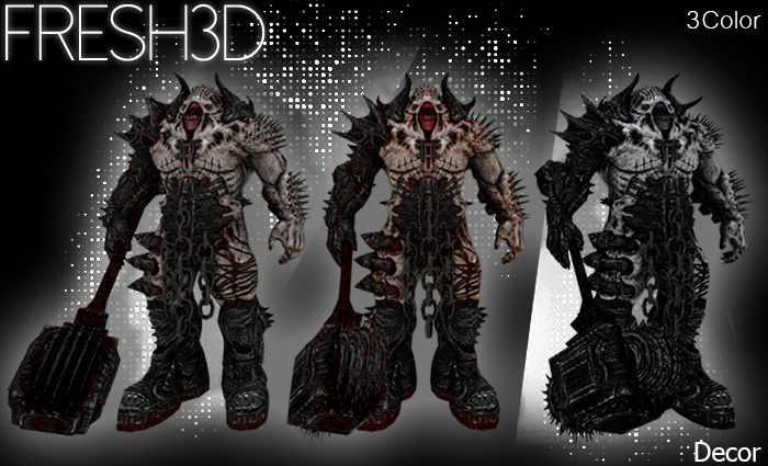 FRESH3D Rager monster