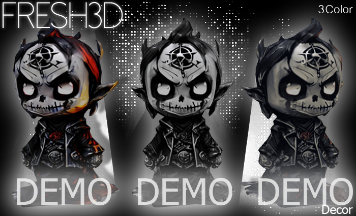 FRESH3D Goth Doll DEMO