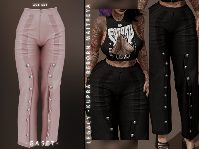 GASET - PINK ZOE PANT