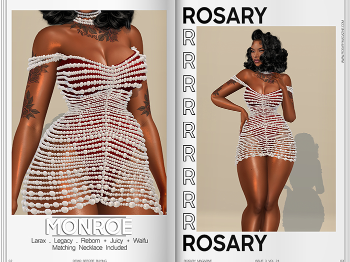 Rosary. Monroe . Red