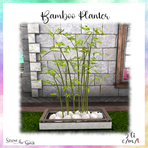 :SS: Bamboo Planter 
