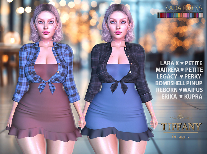 ::PROMO:: Sara Dress [Mesh] + Lara X
