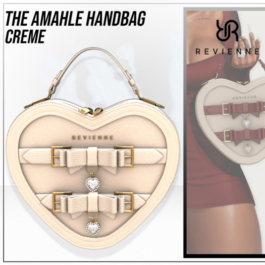 Revienne: The Amahle Handbag [CREME]