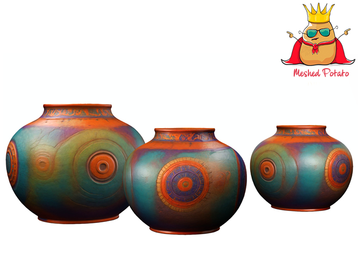 Ceramic Vase Full Perm