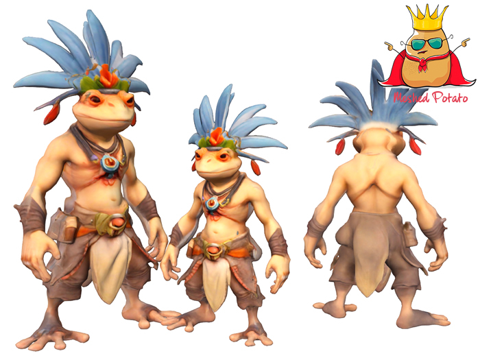 Frog Warrior Full Perm