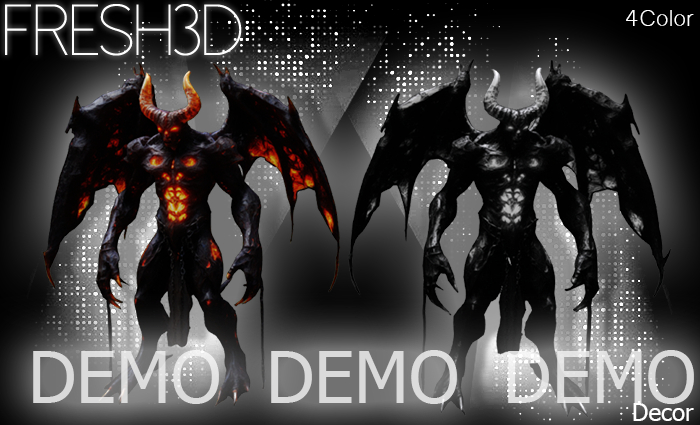 FRESH3D Lava Monster DEMO