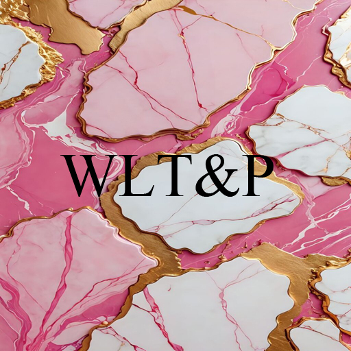 WL-Pinky W& Gold Marble texture