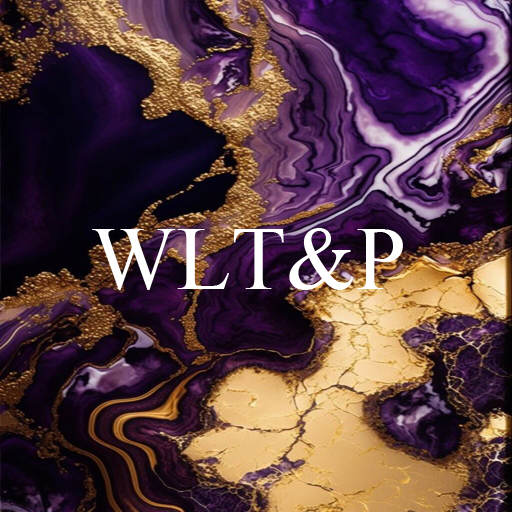 WL-Purple Golden marble texture