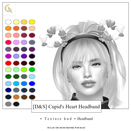 [D&S] Cupid's Heart Headband's DEMO
