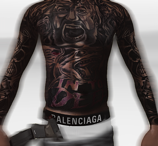 FR ~ In Too Deep FullSet Tattoo