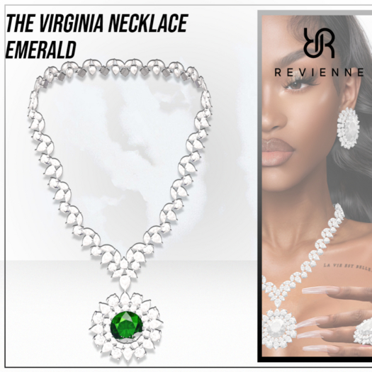 Revienne: The Virginia Necklace [EMERALD]