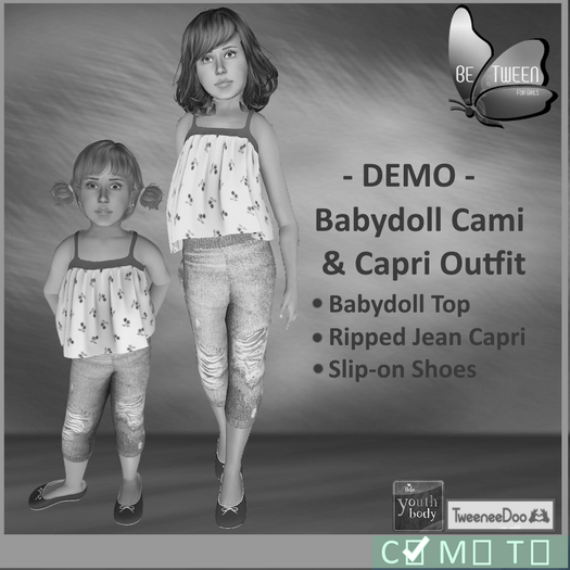 *BT* Demo Top & Capri Set  - Boxed  2.0