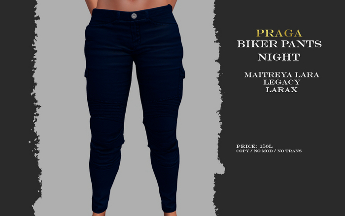 Praga Biker Pants - Night