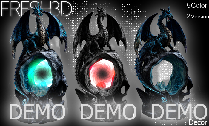 FRESH3D Dragon Sculpture DEMO