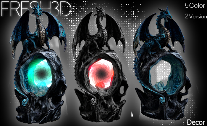 FRESH3D Dragon Sculpture