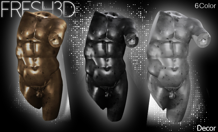 FRESH3D Man mannequin
