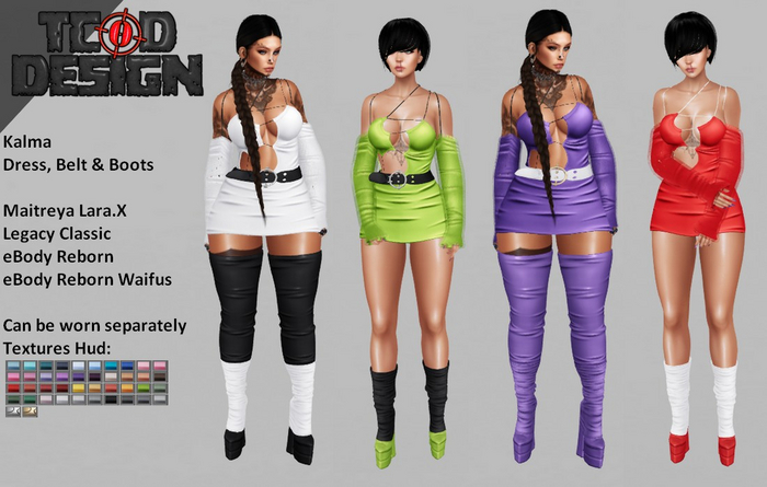 Dress, Belt & Boots ~ Kalma
