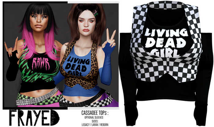 Frayed - Cassadee Top - Check