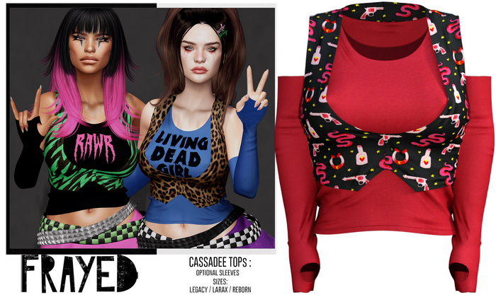 Frayed - Cassadee Top - Western