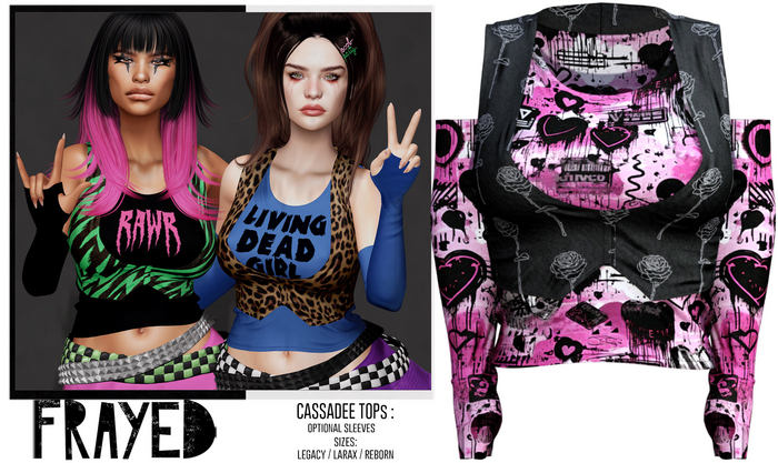 Frayed - Cassadee Top - Rose