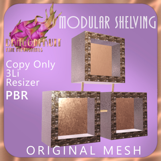 DRAGONFRUIT -   Modular Shelving PBR 