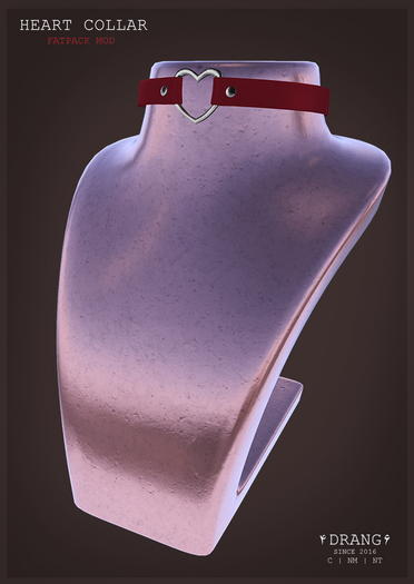 Drang - Collar with Heart RLV