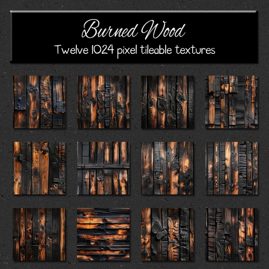*Wallflowers* Burned Wood