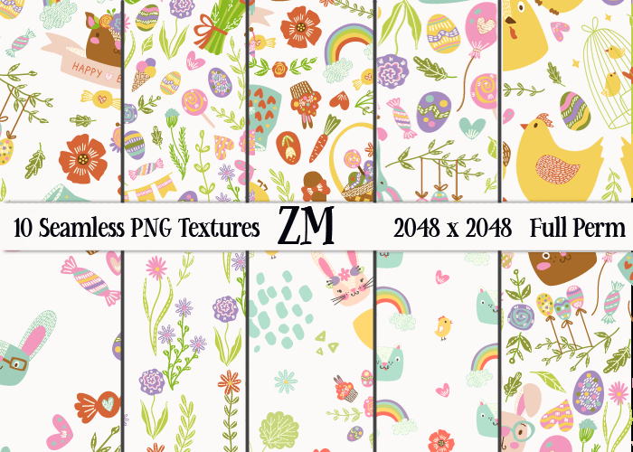 EASTER 7 FULL PERM TEXTURES
