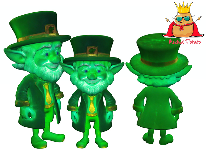 St. Patrick's Day Leprechaun 1 Full Perm