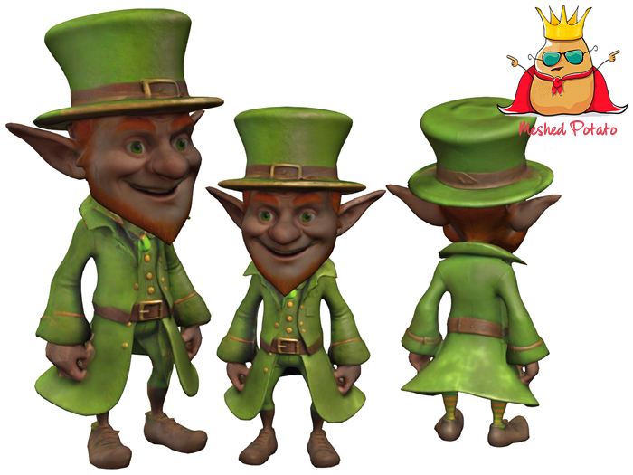 St. Patrick's Day Leprechaun 2 Full Perm