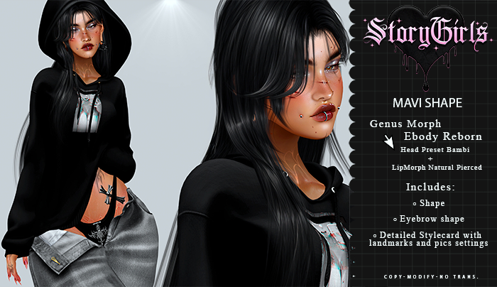 !Story Girls - Mavi Shape GENUS MORPH 