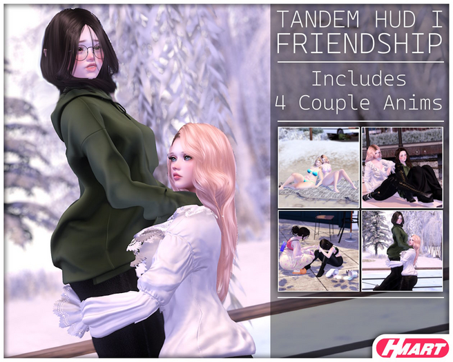[HMART] Tandem HUD - Friendship (Human)