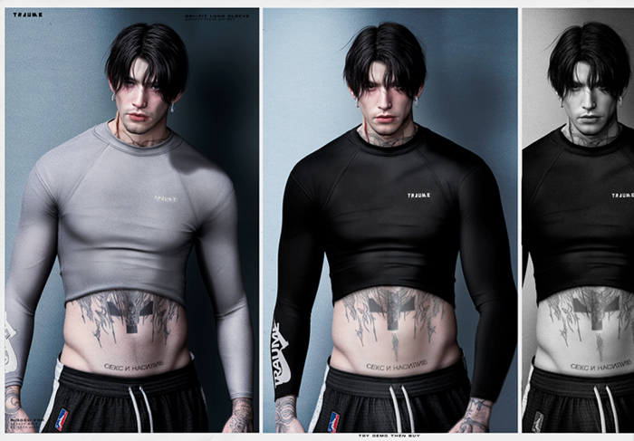 [Traume] Dri-FIT Long Sleeve FATPACK