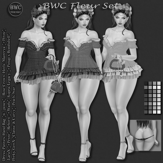 BWC Fleur set - DEMO 