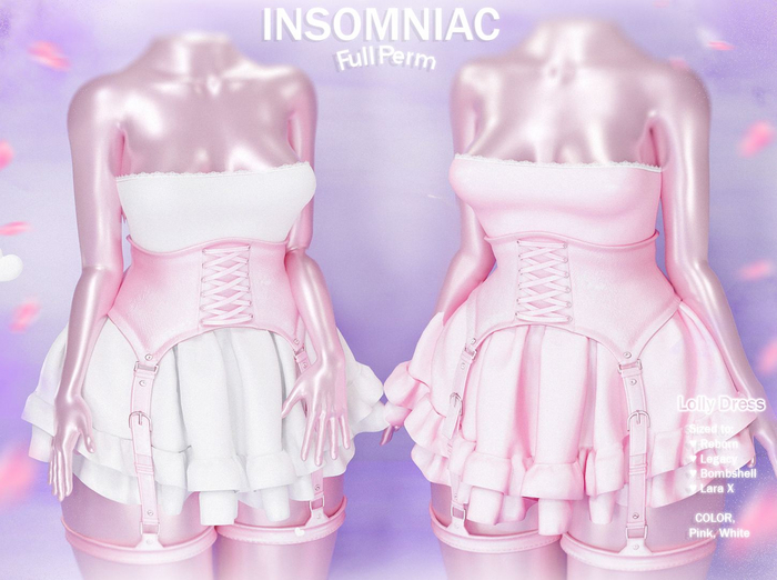 'INSOMNIAC' - Lolly Dress {Full Perm} UPDATE!