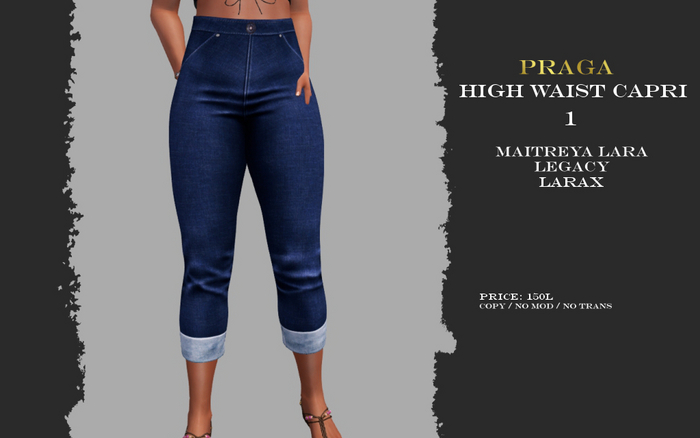 Praga High waist capri - 1