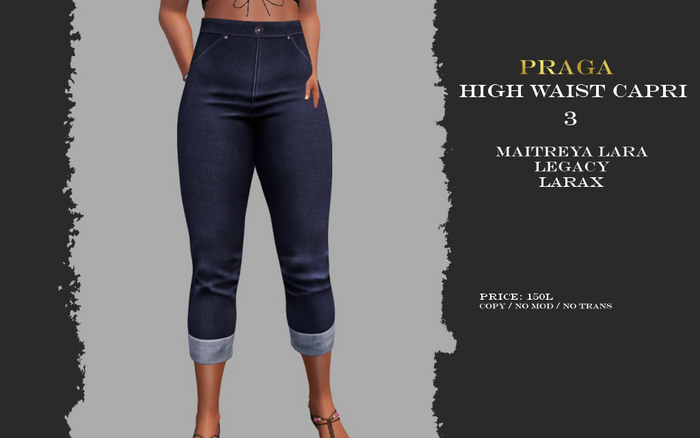 Praga High waist capri - 3