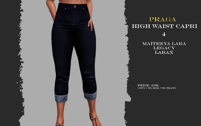 Praga High waist capri - 4
