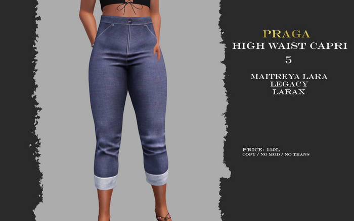 Praga High waist capri - 5