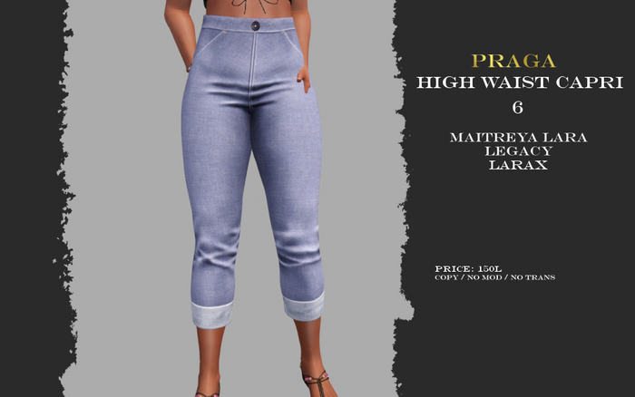 Praga High waist capri - 6