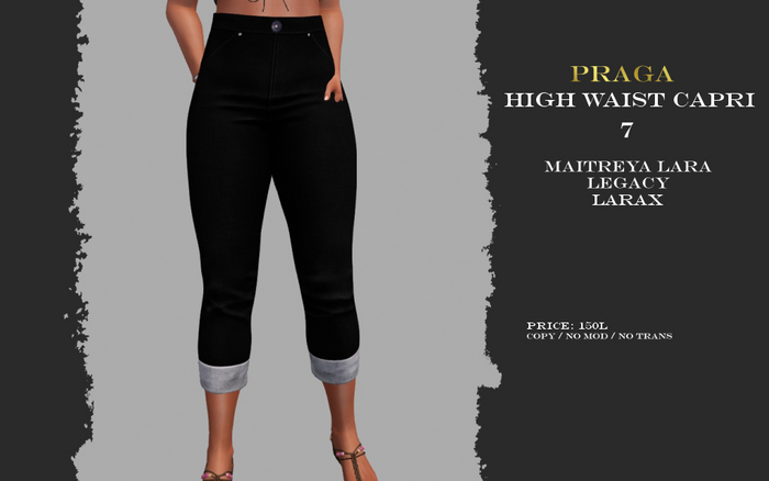 Praga High waist capri - 7