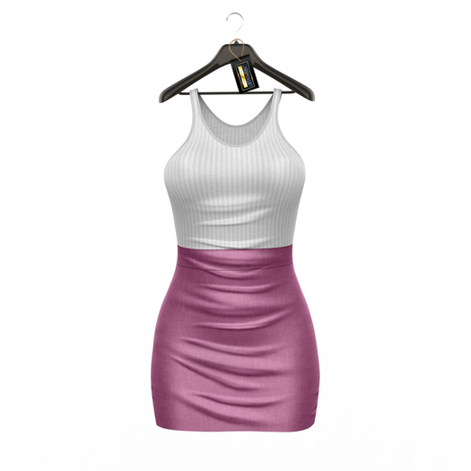 Reborn Dress Pink Pencil