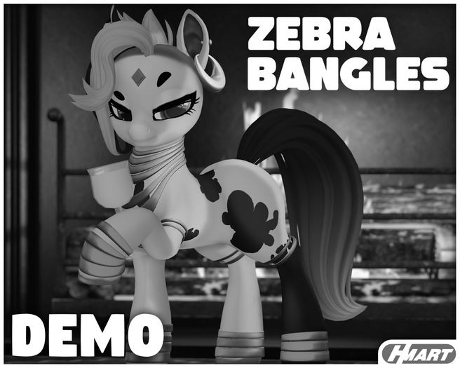 [HMART] Zebra Bangles DEMO