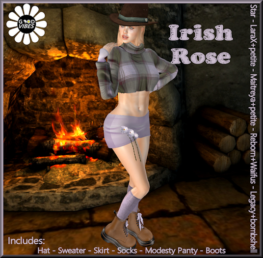 GoodVibes Lavender Irish Rose