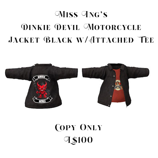 Miss Ing's DD MC Jacket Black