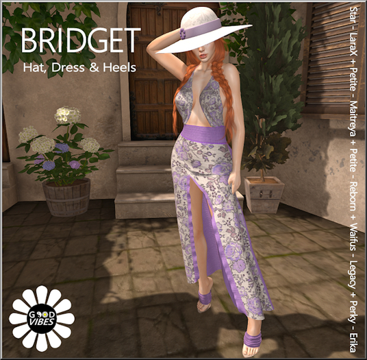 GoodVibes Bridget Dress Lilac