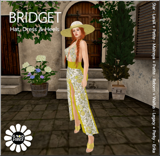 GoodVibes Bridget Dress Sunshine